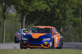 #19 BMW M4 GT4 of Sean Quinlan and Gregory Liefooghe 

VIRginia International Raceway, Alton VA                                 | Brian Cleary/SRO
     