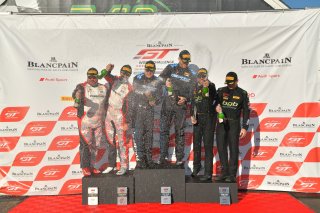 #2 Porsche 718 Cayman CS MR of Jason Bell  

#3 BMW M4 GT4 of Randy Mueller and James Clay

#69 Porsche Cayman GT4 CS-MR of Thomas Collingwood 

VIRginia International Raceway, Alton VA | Gavin Baker/SRO
