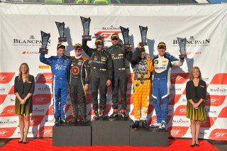 #91 Audi R8 LMS GT4 of Jeff Burton  

#36 McLaren 570S GT4 of Jarett Andretti and Karl Thomson

#04 Audi R8 LMS GT4 of CJ Moses and James Sofronas

VIRginia International Raceway, Alton VA | Gavin Baker/SRO
