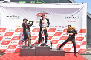 #72 Chevrolet Camaro GT4 of Shane Lewis  

#10 McLaren 570S GT4 of Michael Cooper 

#74 Chevrolet Camaro GT4 of Gar Robinson \g74 #5\

VIRginia International Raceway, Alton VA | Gavin Baker/SRO
