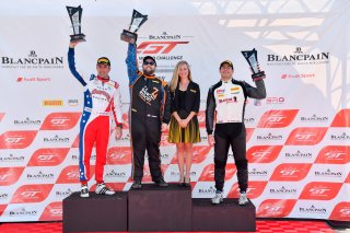 #74 Chevrolet Camaro GT4 of Gar Robinson  

#50 Panoz Avezzano GT4 of Ian James 

#10 McLaren 570S GT4 of Michael Cooper 

VIRginia International Raceway, Alton VA | Gavin Baker/SRO
