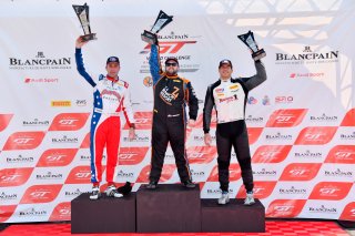 #74 Chevrolet Camaro GT4 of Gar Robinson  

#50 Panoz Avezzano GT4 of Ian James 

#10 McLaren 570S GT4 of Michael Cooper 

VIRginia International Raceway, Alton VA | Gavin Baker/SRO
