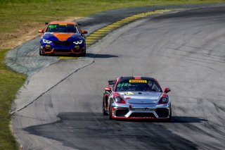 #17, Porsche 718 Cayman CS MR, Derek DeBoer and Sean Gibbons, GT4 West, VIRginia International Raceway, Alton VA
 | Brian Cleary/SRO
