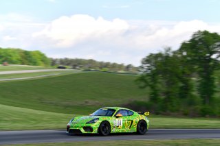 #69 Porsche Cayman GT4 CS-MR of Thomas Collingwood and John Tecce 

VIRginia International Raceway, Alton VA | Gavin Baker/SRO

