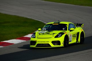 #77 Porsche 718 Cayman CS of Alan Brynjolfsson and Trent Hindman, Castrol Victoria Day SpeedFest Weekend, Clarington ON
 | SRO Motorsports Group