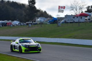 #47 Porsche 718 Cayman CS MR of Matt Travis and Jason Hart, Castrol Victoria Day SpeedFest Weekend, Clarington ON
 | SRO Motorsports Group