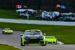 #47 Porsche 718 Cayman CS MR of Matt Travis and Jason Hart, Castrol Victoria Day SpeedFest Weekend, Clarington ON
 | SRO Motorsports Group