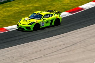 #77 Porsche 718 Cayman CS of Alan Brynjolfsson and Trent Hindman 

Castrol Victoria Day SpeedFest Weekend, Clarington ON | Gavin Baker/SRO
