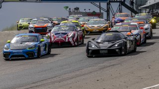 #66 Porsche 718 Cayman CS MR of Spencer Pumpelly, Castrol Victoria Day SpeedFest Weekend, Clarington ON
 | Brian Cleary/SRO