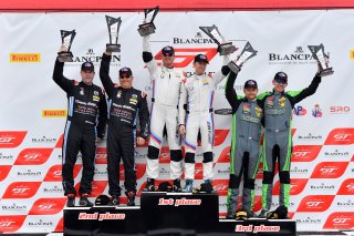 #19 BMW M4 GT4 of Sean Quinlan and Gregory Liefooghe, Chris Ohmacht, and Toby Grahovec, Matt Travis, and Jason Hart

Castrol Victoria Day SpeedFest Weekend, Clarington ON | Gavin Baker/SRO
