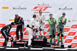 #19 BMW M4 GT4 of Sean Quinlan and Gregory Liefooghe, Chris Ohmacht, and Toby Grahovec, Matt Travis, and Jason Hart

Castrol Victoria Day SpeedFest Weekend, Clarington ON | Gavin Baker/SRO
