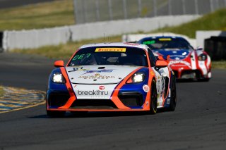 #67 Porsche 718 Cayman CS MR of Chris Bellomo and Kevin Woods 

SRO at Sonoma Raceway, Sonoma CA | Gavin Baker/SRO
