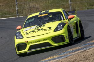 #7, Park Place Motorsports, Porsche 718 Cayman CS MR, Alan Brynjolfsson, \g7#7\, SRO at Sonoma Raceway, Sonoma CA
 | Brian Cleary/SRO
     