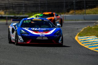 #36 McLaren 570S GT4 of Jarett Andretti and Colin Mullan 

SRO at Sonoma Raceway, Sonoma CA | Gavin Baker/SRO
