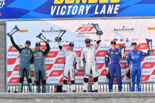 #19 BMW M4 GT4 of Sean Quinlan and Gregory Liefooghe 

#46 Porsche 718 Cayman CS MR of Mike Vess and John Capestro-Dubets 

#47 Porsche 718 Cayman CS MR of Matt Travis and Jason Hart 

SRO at Sonoma Raceway, Sonoma CA | Gavin Baker/SRO
