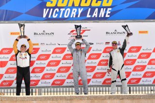 #12 Ford Mustang GT4 of Drew Staveley  

#11 McLaren 570S GT4 of Tony Gaples  

#19 BMW M4 GT4 of Sean Quinlan and Gregory Liefooghe 

SRO at Sonoma Raceway, Sonoma CA | Gavin Baker/SRO
