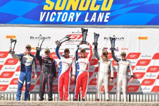 #51 Panoz Avezzano GT of Preston Calvert and Matthew Keegan 

#2 Audi R8 LMS GT4 of Jason Bell James Sofronas 

#16 BMW M4 GT4 of John Allen and Kris Wilson 

SRO at Sonoma Raceway, Sonoma CA | Gavin Baker/SRO
