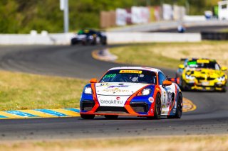 #67 Porsche 718 Cayman CS MR of Chris Bellomo and Kevin Woods 

SRO at Sonoma Raceway, Sonoma CA | Fabian Lagunas/SRO
