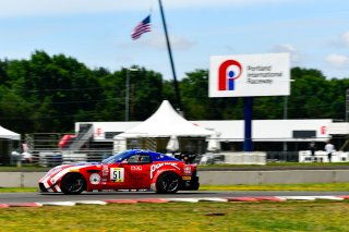 #51 Panoz Avezzano GT of Preston Calvert and Matthew Keegan 

Rose Cup Races, Portland OR | Gavin Baker/SRO
