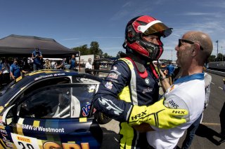 #28 BMW M4 GT4 of Harry Gottsacker and Jon Miller, Rose Cup Races, Portland OR
 | Brian Cleary/SRO

