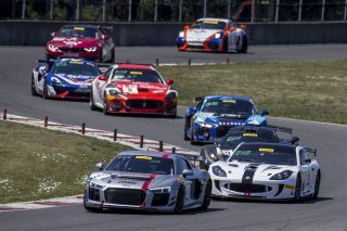 #5 Audi R8 LMS GT4 of Casey Dennis and Jeff Bader, Rose Cup Races, Portland OR
 | Brian Cleary/SRO
