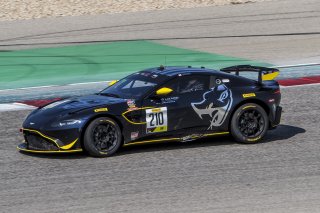 #210 Aston Martin Vantage GT4 of Michael Dinan, Flying Lizard Motorsports, GT4 Sprint Am, SRO America, Circuit of the Americas, Austin TX, September 2020.
 | Brian Cleary/SRO
