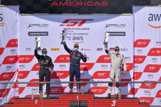 #210 Aston Martin Vantage GT4 of Michael Dinan, Flying Lizard Motorsports, GT4 Sprint Am,    
#119 BMW M4 GT4 of Sean Quinlan, GT4 Stephen Cameron Racing, Sprint Am,  
#91 Aston Martin Vantage GT4 of Jeff Burton and Vesko Kozarov,  Rearden Racing, GT4 Spr | &copy; 2020 Gavin Baker
