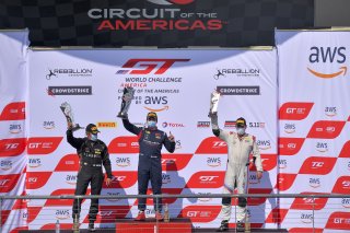 #210 Aston Martin Vantage GT4 of Michael Dinan, Flying Lizard Motorsports, GT4 Sprint Am,    
#119 BMW M4 GT4 of Sean Quinlan, GT4 Stephen Cameron Racing, Sprint Am,  
#91 Aston Martin Vantage GT4 of Jeff Burton and Vesko Kozarov,  Rearden Racing, GT4 Spr | &copy; 2020 Gavin Baker
