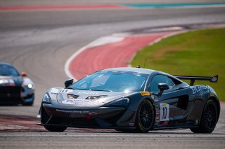 #10 McLaren 570s GT4 of Michael Cooper, Blackdog Speed Shop, GT4 Sprint Pro, SRO America, Circuit of the Americas, Austin TX, September 2020.
 | SRO Motorsports Group