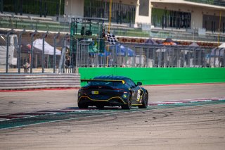 #210 Aston Martin Vantage GT4 of Michael Dinan, Flying Lizard Motorsports, GT4 Sprint Am, SRO America, Circuit of the Americas, Austin TX, September 2020.
 | SRO Motorsports Group