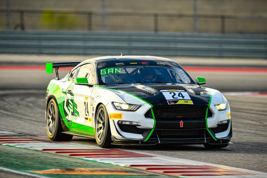 #24 GT4 Sprint, Am, Ian Lacy Racing, Frank Gannett, Ford Mustang GT4, 2020 SRO Motorsports Group - Circuit of the Americas, Austin TX
