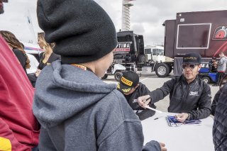Autograph session, Pirelli GT4 America, COTA, Austin, TX, March 2020                                | SRO Motorsports Group
