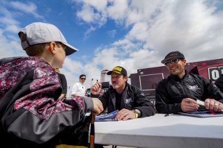 Autograph session, Pirelli GT4 America, COTA, Austin, TX, March 2020                                | SRO Motorsports Group