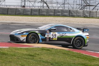 #59 GT4 Sprint, Am, Rearden Racing, Paul Terry, Aston Martin Vantage GT4, 2020 SRO Motorsports Group - Circuit of the Americas, Austin TX
 | 
