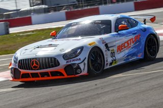 #99 GT4 Sprint, Am, RecStuff Racing, Jeff Courtney, Mercedes-AMG GT4 SRO Motorsports Group America, St. Pete Grand Prix, St. Petersburg, FL, March 2020 | Brian Cleary/SRO