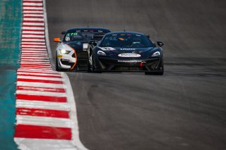 #10 McLaren 570s GT4 of Michael Cooper, Blackdog Speed Shop, GT4 Sprint Pro, SRO America, Circuit of the Americas, Austin TX, September 2020.
 | Sarah Weeks/SRO             