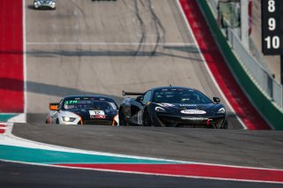 #10 McLaren 570s GT4 of Michael Cooper, Blackdog Speed Shop, GT4 Sprint Pro, SRO America, Circuit of the Americas, Austin TX, September 2020.
 | Sarah Weeks/SRO             