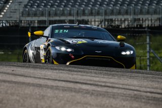 #210 Aston Martin Vantage GT4 of Michael Dinan, Flying Lizard Motorsports, GT4 Sprint Am, SRO America, Circuit of the Americas, Austin TX, September 2020.
 | Sarah Weeks/SRO             