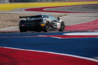 #10 McLaren 570s GT4 of Michael Cooper, Blackdog Speed Shop, GT4 Sprint Pro, SRO America, Circuit of the Americas, Austin TX, September 2020.
 | Sarah Weeks/SRO             