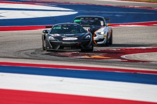 #10 McLaren 570s GT4 of Michael Cooper, Blackdog Speed Shop, GT4 Sprint Pro, SRO America, Circuit of the Americas, Austin TX, September 2020.
 | Sarah Weeks/SRO             
