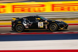 #210 Aston Martin Vantage GT4 of Michael Dinan, Flying Lizard Motorsports, GT4 Sprint Am, SRO America, Circuit of the Americas, Austin TX, September 2020.
 | Sarah Weeks/SRO             
