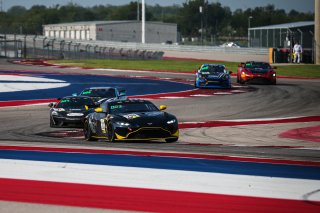 #210 Aston Martin Vantage GT4 of Michael Dinan, Flying Lizard Motorsports, GT4 Sprint Am, SRO America, Circuit of the Americas, Austin TX, September 2020.
 | Sarah Weeks/SRO             