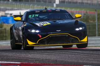 #210 Aston Martin Vantage GT4 of Michael Dinan, Flying Lizard Motorsports, GT4 Sprint Am, SRO America, Circuit of the Americas, Austin TX, September 2020.
 | Sarah Weeks/SRO             
