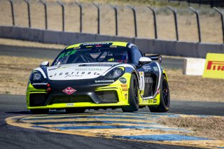 #7 Porsche 718 Cayman GT4 of Sean Gibbons and Zac Anderson, NOLASPORT, GT4 SprintX, 2020 SRO Motorsports Group - Sonoma Raceway, Sonoma CA
 | Brian Cleary/SRO