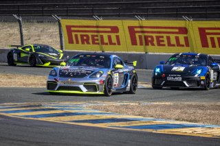 #66 Porsche 718 Cayman GT4 of Spencer Pumpelly, TRG, GT4 Sprint, 2020 SRO Motorsports Group - Sonoma Raceway, Sonoma CA
 | Brian Cleary/SRO