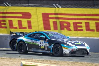 #59 Aston Martin Vantage GT4 of Paul Terry, Rearden Racing, GT4 Sprint, Am, 2020 SRO Motorsports Group - Sonoma Raceway, Sonoma CA
 | Brian Cleary/SRO