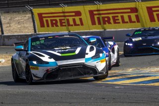 #59 Aston Martin Vantage GT4 of Paul Terry, Rearden Racing, GT4 Sprint, Am, 2020 SRO Motorsports Group - Sonoma Raceway, Sonoma CA
 | Brian Cleary/SRO