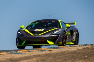 #111 McLaren 570s GT4 of Todd Clarke, Motorsport USA, GT4 SprintX Am,    
2020 SRO Motorsports Group - Sonoma Raceway, Sonoma CA | Fabian Lagunas/SRO