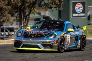 #66 Porsche 718 Cayman GT4 of Spencer Pumpelly, TRG, GT4 Sprint, 2020 SRO Motorsports Group - Sonoma Raceway, Sonoma CA
 | Regis Lefebure/SRO                                       