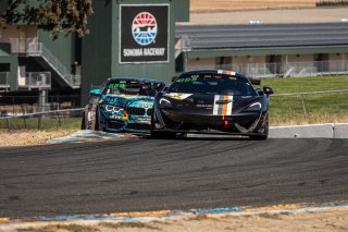 #3 McLaren 570s GT4 of Michael McAleenan and Dan Rogers, Motorsport USA, GT4 SprintX, 2020 SRO Motorsports Group - Sonoma Raceway, Sonoma CA
 | Regis Lefebure/SRO                                       